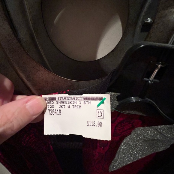 Distinctions plus size jacket, size 1X NEW WITH TAGS - Picture 2 of 4